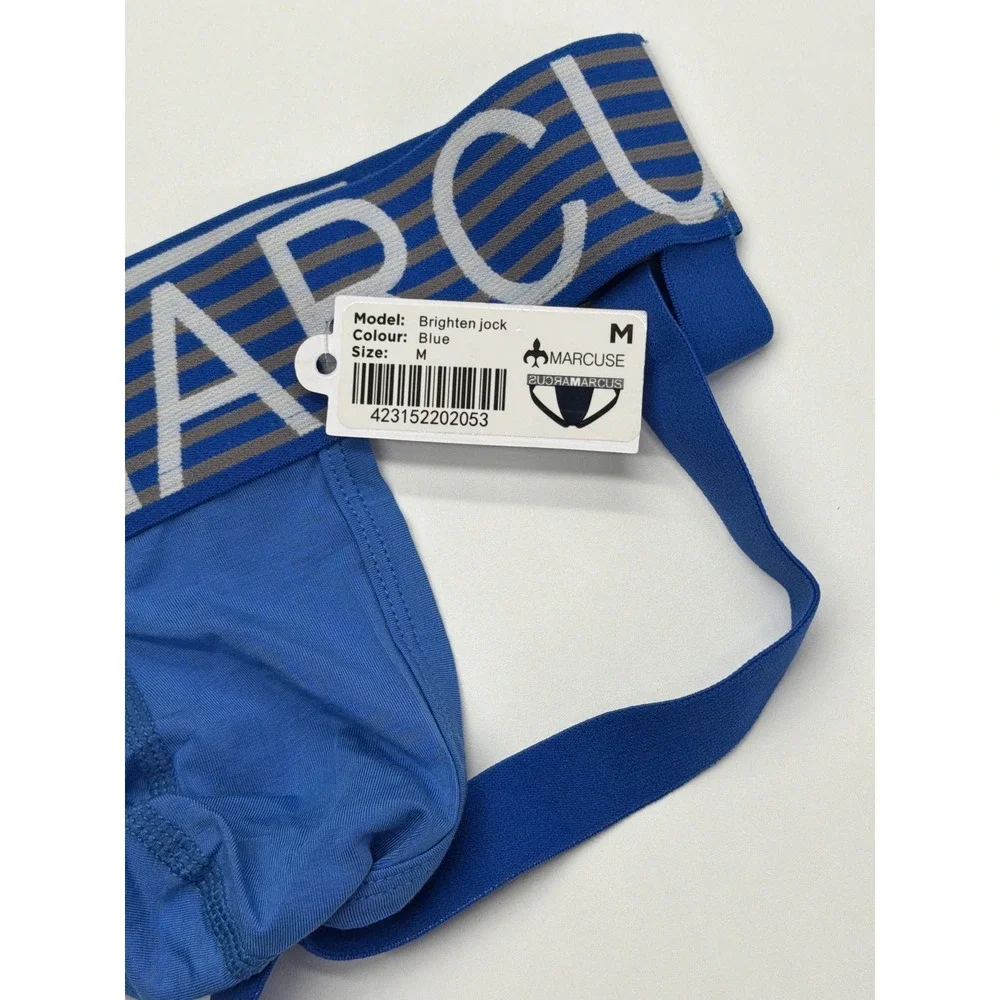 Marcuse Brighten Jock Blue‎ Modal Blend Jockstrap Mens Size Medium NWT